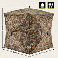 Haute qualité 270 degrés voir extérieur coupe-vent canard chasse tente produits de chasse chasse aveugle