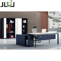 Mobilier de bureau design moderne bureau du PDG table principale bureau de direction avec chaise