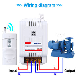 Hot bán 220V 30A không dây NFC điều khiển từ xa chuyển đổi bơm Relay chuyển đổi dễ dàng-to-sử dụng điều khiển từ xa - Product Image 5