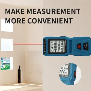 Laser meter Mini portabel, alat pengukur jarak Digital rentang Finde untuk alat ukur