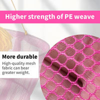 Filet pliable portable en plastique coloré, outil de capture facile et piège à crabes pour enfants, idéal pour la lutte contre les abeilles et les parasites