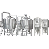 Machine de brassage de bière de brasserie micro équipement de brassage 1000L