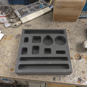 Tùy chỉnh chất lượng cao vật liệu chịu lửa Graphite phôi khuôn mẫu cho vàng đúc - Product Image 1