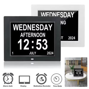 Horloge Calendrier Numérique <span class=keywords><strong>LED</strong></span> Multilingue au Design Minimaliste pour Planification Professionnelle et Rappel <span class=keywords><strong>de</strong></span> Dosage pour Personnes Âgées - Product Image 5