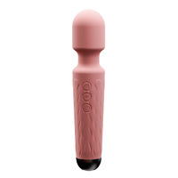 Mini vibromasseur blanc de haute qualité pour adultes, baguette vibrante personnelle, masseur AV puissant, jouets sexuels portables pour femmes