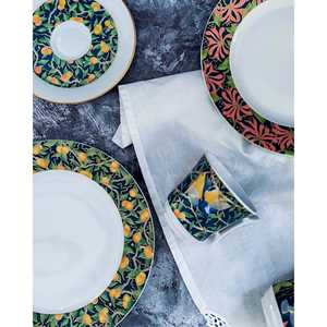 Tazas de Café Dionigi Pair Rosenthal Aptas para Lavavajillas y Microondas Diseño Red Green Birds Paradise Estilo Simple Impresión por Sublimación - Product Image 1