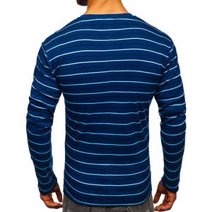 Manufacture Men's Long Sleeve Slim <b>Fit</b> <b>T</b>-<b>Shirts</b> High Quality Breathable Quick Dry Solid Design Good Quality <b>T</b> <b>Shirts</b> For Men - Product Image 3