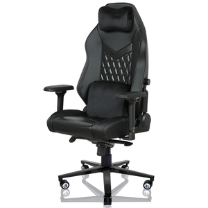 Chaise de <span class=keywords><strong>bureau</strong></span> JL Professional Silla Gamer en cuir vintage noir Chaise de jeu pivotante 4D en métal pour adultes - Product Image 5
