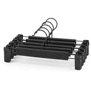 10Pcs Trousers <strong>Hanger</strong> Rack Home Creative <strong>Mini</strong> Flocking Clothes <strong>Hanger</strong> Easy Hook Closet Organizer <strong>Hangers</strong> for Clothes Pants - Product Image 2