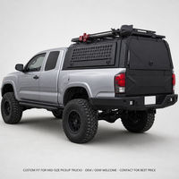 Bâche de protection pour camion tout-terrain, panneau Molle, support de toit, protection de benne de pick-up