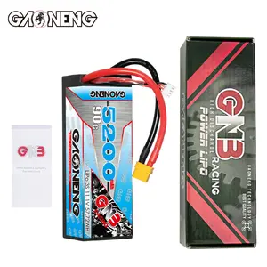 GNB GAONENG 5200MAH 3S 11.1V 90C 180C XT60 Cabled Hard Case RC LiPo Battery RC Car 1/8 1/10