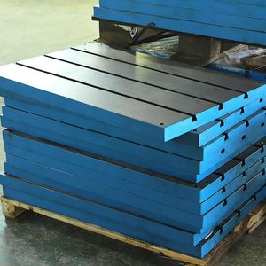 Nouvelle station de soudage en fonte HT250 <span class=keywords><strong>à</strong></span> rainure en T de haute précision, plaquée <span class=keywords><strong>zinc</strong></span>, dimensions personnalisables, pour soudage - Product Image 4