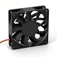 Kipas Pendingin DC Tekanan Statis Tinggi 12032 12V 24V 48V 120x120x32mm Kipas Aksial Tanpa Sikat Bantalan Bola Ganda untuk Server Inverter