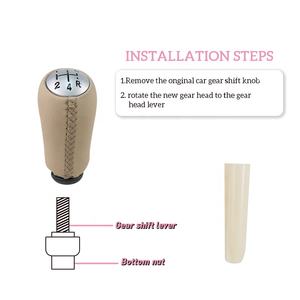 Poignée de levier de vitesses d'usine pour boîte de vitesses à 5 vitesses pour RENAULT <span class=keywords><strong>Laguna</strong></span> Megane 2 Clio 3 Scenic 2 <span class=keywords><strong>Tuning</strong></span> automobile - Product Image 6