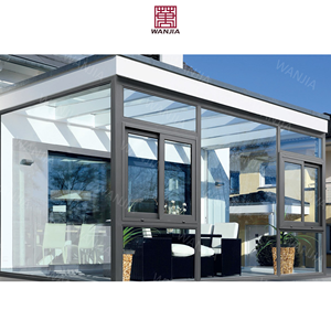 Habitación de vidrio de aluminio para invernadero, solárium, sala de Sol de aluminio, casas de vidrio para las cuatro estaciones, novedad, venta al por mayor - Product Image 5