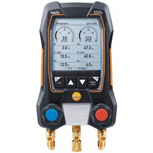 Testo 550s Smart Set - Manomètre numérique intelligent pour réfrigérant avec plage de mesure de -0,1 à 6 MPa - Température de fonctionnement de -10°C à +50°C - Product Image 2