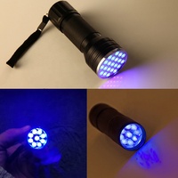 Lampe de pêche à UV pour la pêche, outil de fixation de la mouche, époxy, 9/21 led