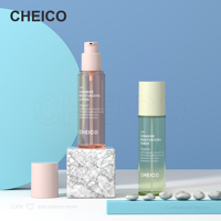 Bouteilles de spray à double paroi, à paroi épaisse, finition mate, flacon pompe pour crème pour le visage, sérum pour le soin de la peau, emballage cosmétique