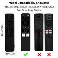 Étui en silicone antichoc pour télécommande Android TV, housse de protection antidérapante pour Mi Box & Redmi STB, prix d'usine en gros