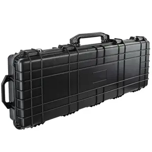 GD6063 Hard Shell Protective Equipment Case Waterproof EVA Foam Guitar Case Carrying Plastic Toolcase
