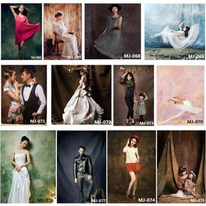 Tessuto Tie-Dye sfondo pittura a olio stile retrò foto sfondo panno 100% cotone 3*5 per la <span class=keywords><strong>fotografia</strong></span> del prodotto - Product Image 4