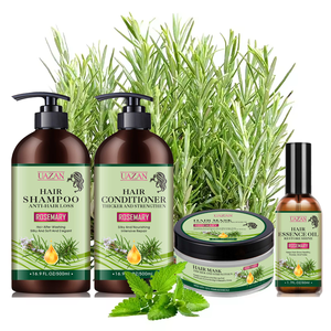 Champú de Romero Orgánico de Entrega Rápida con Etiqueta Privada Personalizada, Aceite de Hoja de Árbol de Té Nutritivo <span class=keywords><strong>y</strong></span> Sedoso de 500 ml para Cabello Seco - Product Image 6