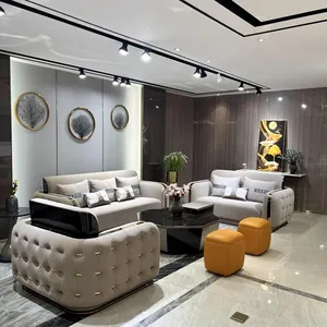 Комбинированный диван, мебель для дома, высококачественный люкс, кожаный диван, мебель для гостиной