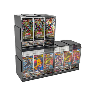 Distributeur de boosters en acrylique OEM pour les magasins de <span class=keywords><strong>cartes</strong></span> à collectionner <span class=keywords><strong>Pokémon</strong></span> - Product Image 1