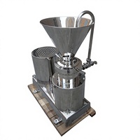 Moulin colloïdal vertical en acier inoxydable de haute qualité pour le broyage de piments, de pâte de cacao et le traitement des noix