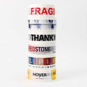 Factory <strong>wholesale</strong> fragile <strong>packing</strong> <strong>tape</strong> adhesive security box parcel packaging seal <strong>tape</strong> with logo - Product Image 5