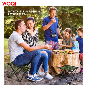 Silla Plegable para Camping Woqi, de Aluminio, Cuadrada, con Tela Oxford, Portátil, Ligera y Compacta para Jardín - Product Image 2