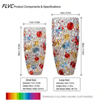 Vas Bunga Berlapis Elektroplating Motif Polkadot Warna-warni Kreatif, Tebal, Minimalis Modern, Dekorasi Bunga Kering untuk Ruang Tamu Rumah