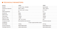 Offre Spéciale SUB BASS VR15 15 ''néodyme passif Line Array système Audio extérieur haut-parleur de scène sonore en bois de haute qualité pour grand