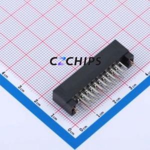 TX25-40P-8ST-H1E Board-to-Board & Backplane Connector Through hole Component (THT),P=1.27mm Connector 1.27mm Through Hole 2 Gold - Product Image 2