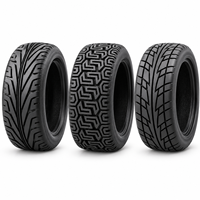 Pneus en caoutchouc RCXAZ 68x28mm 1/10 pour voiture RC, pneus de course sur route, sans roues, pour ARRMA HSP Traxxas