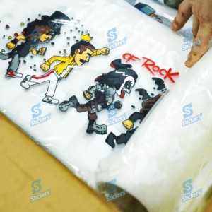 Autocollants DTF personnalisables en plusieurs tailles, bandanas lavables pour animaux de compagnie, expositions pour chiens, salons de toilettage, cliniques vétérinaires - Product Image 2