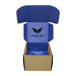 เซรั่มกระดาษลูกฟูกพิมพ์โลโก้เป็นมิตรต่อสิ่งแวดล้อมกล่องส่งเครื่องสำอางรีไซเคิลได้ - Product Image 3