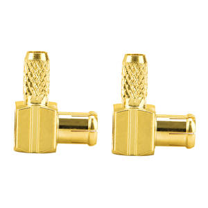 Разъем MCX-C-JW1.5 (папа) угловой для коаксиальных кабелей RG316 и RG174, обжимной, 0-6 ГГц - Product Image 3