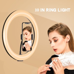 Lumière Anneau avec 2m Trépied Ring Light avec Télécommande <span class=keywords><strong>Lampe</strong></span> Luminosité ring light <span class=keywords><strong>action</strong></span> - Product Image 4