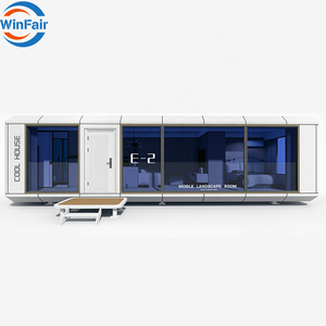 WinFair Light Bangladesh Maison Conteneur Modulaire Moderne Économique de 40 Pieds Type Capsule Spatiale pour Camp d'Exploration / Villa de Vacances - Product Image 2