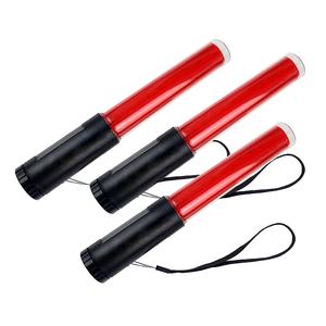 Zaklamp <span class=keywords><strong>Led</strong></span> Verkeer <span class=keywords><strong>Baton</strong></span> Met 3AA Batterij, Plastic Rubber Beveiliging <span class=keywords><strong>Led</strong></span> Verkeer <span class=keywords><strong>Baton</strong></span>/ - Product Image 1
