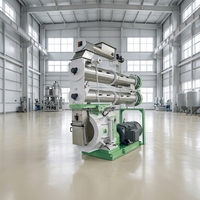 LUODATE Máquina de Fabricación de Alimento para Ganado con Matriz Anular Duradera de 12-15T/H, Máquina de Pellets Totalmente Automática para Grandes Plantas de Alimentación Animal CE