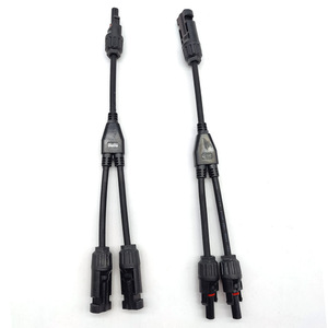 Mc4 <b>Solar</b> Cable Y Type <b>Connector</b> 30A 1000V Photovoltaic Extension Wire For <b>Solar</b> <b>Panel</b> - Product Image 2