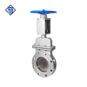 Oem 4 inch 6 inch 8 inch 10 inch lớp 150 <span class=keywords><strong>API</strong></span> pn40 cf3m thép đúc dao Van cổng cho bột Bùn - Product Image 5