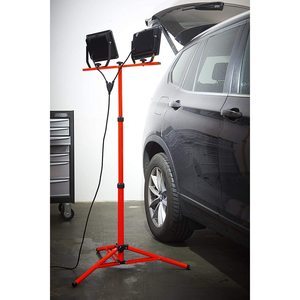 VELAMP 2x20W faretto LED con treppiede e cavo 3m doppia testa 3200 lm IP65 per illuminazione fotografica - Product Image 3