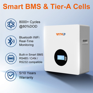Batería de Litio de Alta Capacidad para Montaje en Pared, 2.5KWH, 25.6V, 100AH, Almacenamiento de Energía Doméstica - Product Image 2