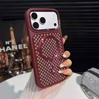 Nouvelles pièces détachées, Perçage de précision, Assortiment de couleurs, Cadre d'appareil photo, Fixation magnétique, Coque de téléphone de haute qualité