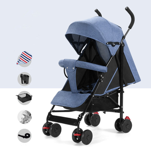<span class=keywords><strong>Chariot</strong></span> <span class=keywords><strong>de</strong></span> poussette pour bébé facile à plier et léger pour les nouveau-nés <span class=keywords><strong>de</strong></span> 0 à 36 mois Poussette <span class=keywords><strong>de</strong></span> landau pour bébé - Product Image 2