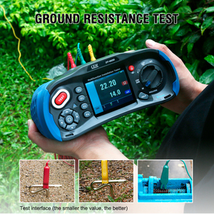 HEDAO DT-6650 Testeur d'installation multifonction Isolation Résistance de terre Boucle Impédance Tension RCD PFG PSC Continuité 1 an - Product Image 4