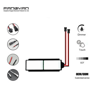 Chia Đôi Nút DC12V 60W 5A gương cảm ứng cảm biến <span class=keywords><strong>Dimmer</strong></span> cảm ứng chuyển đổi kết nối các defogging Pad và một màu LED ánh sáng - Product Image 1
